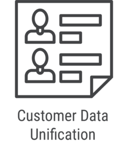 customer data unification icon