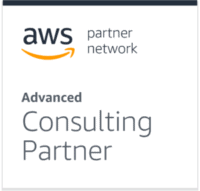 AWS Partners logo indicating advanced consulting partner certification